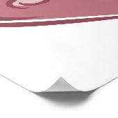 yin yang hart poster (Hoek)