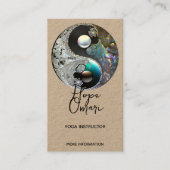 Yin Yang, Healing Arts Visitekaartje (Voorkant)