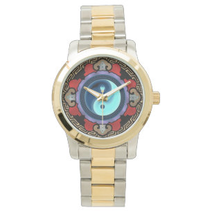 Yin Yang Horloge