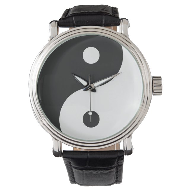 Yin Yang Horloge (Voorkant)