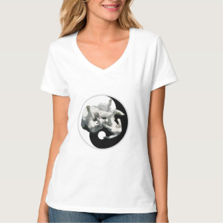 Yin-Yang Husky T-Shirt