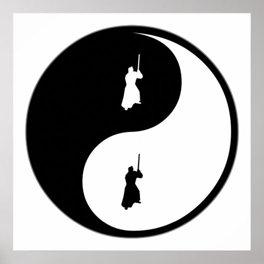 Yin Yang Iaido Poster (Voorkant)