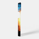 Yin Yang Ice en Fire sacred iPhone Hoesje (Rechterkant)