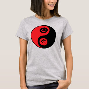 Yin Yang Jack-o-lantaarn Pumpkins T-shirt