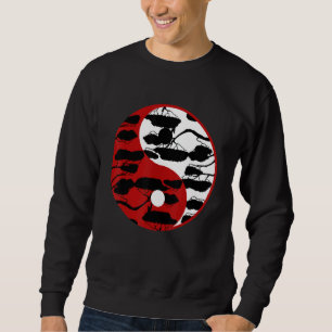 Yin Yang Japanse Zen Boeddhistische Tuinieren Bons Trui