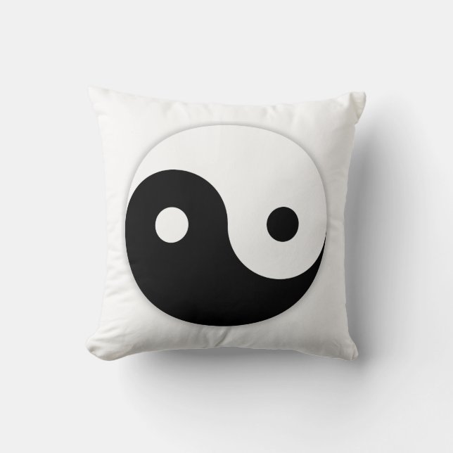 Yin Yang Jeu Coussin (Recto)