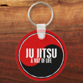 Yin Yang JU JITSU 1 Sleutelhanger (Voorkant)