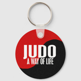 Yin Yang JUDO 1 Sleutelhanger