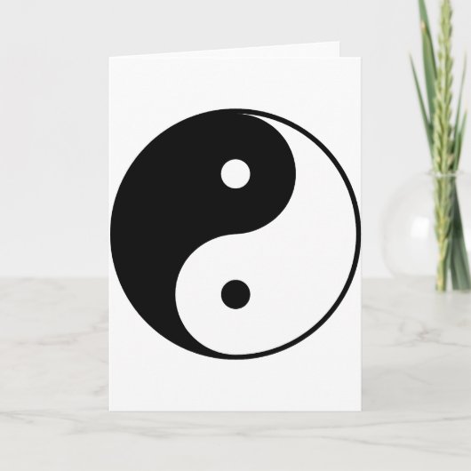 Yin Yang Kaart (Voorkant)