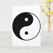 Yin Yang Kaart (Gele Bloem)