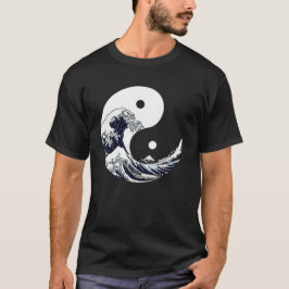 Yin yang Kanagawa T-shirt