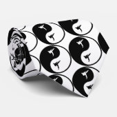 Yin Yang Karate Stropdas (Opgerold)