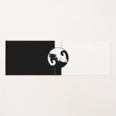 Yin Yang katten Yogamat (Voorkant (horizontaal))