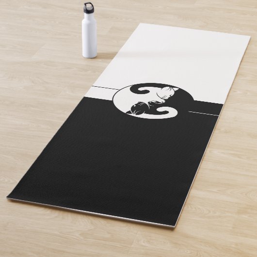 Yin Yang katten Yogamat (In situ)