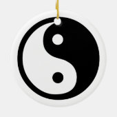 Yin Yang Keramisch Ornament (Achterkant)
