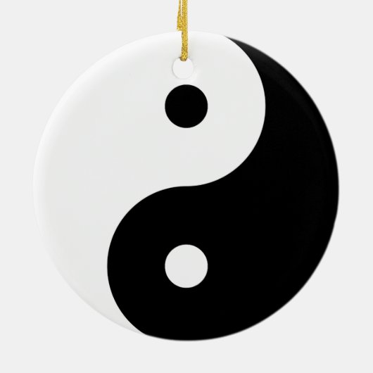 "YIN YANG" KERAMISCH ORNAMENT (Achterkant)