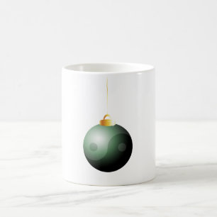Yin Yang kerstbal Koffiemok