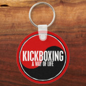 Yin Yang Kickboxing 1 Sleutelhanger (Voorkant)