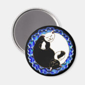 yin yang kittens aimant (Recto/Verso)