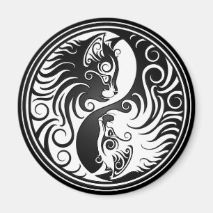 Yin Yang Kittens Magneet