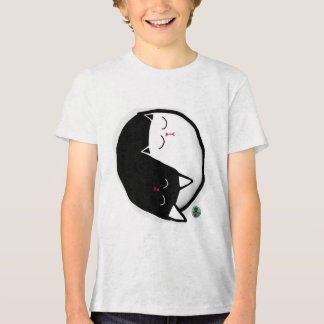 Yin & Yang Kitties Tri-Blend Shirt