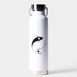 Yin Yang Koi Fish Waterfles