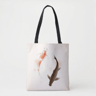 Yin Yang Koi viert in oosterse stijl Draagtas