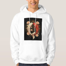 Yin Yang Koi Vis met Lotus Mandala
