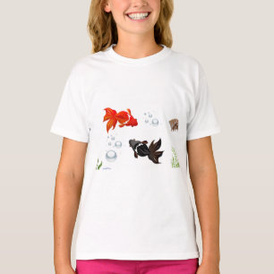 Yin Yang Koi Vis T-Shirt Japanse Zen & Evenwicht