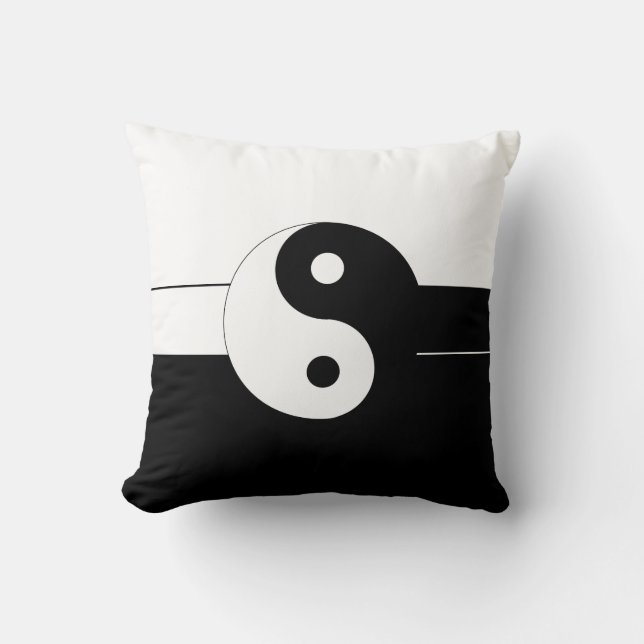 Yin yang kussen (Voorkant)