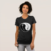 Yin Yang Lacrosse T-shirt (Voorkant volledig)