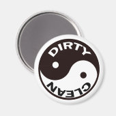Yin Yang Lave-vaisselle Magnet (Recto/Verso)