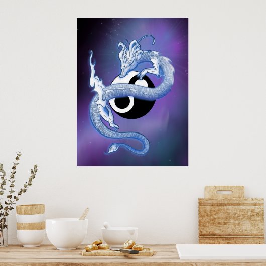 Yin-yang Lhung poster (Keuken)
