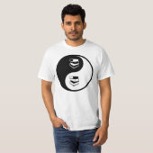 Yin Yang Library Work T-shirt (Voorkant volledig)