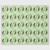 Yin Yang Lizards Gefeliciteerd xx Cadeaupapier (Vlak)