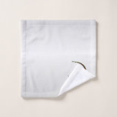 Yin Yang Lizards Silver Bad Handdoek (Wasdoekje)