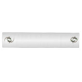 Yin Yang Lizards Silver Medium Tafelloper (Horizontaal)