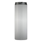 Yin Yang Lizards Silver Thermosbeker (Achterkant)