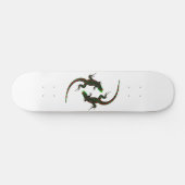 Yin Yang Lizards Skateboard (Horizontaal)