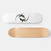 Yin Yang Lizards Skateboard (Horizontaal)