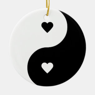 Yin Yang Love ornament