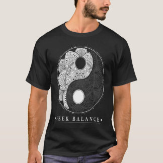 Yin Yang Mandala Indiaanse sjamaan T-shirt