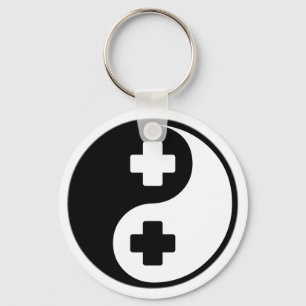 Yin Yang Medical Assisting Sleutelhanger