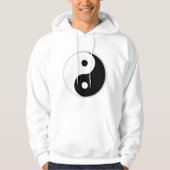 Yin Yang Mens Sweat - shirt à capuche (Devant)