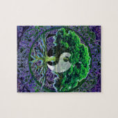 Yin Yang met de boom van het leven Legpuzzel (Horizontaal)