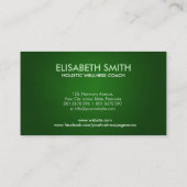 Yin Yang - Natuur Balance Visitekaartje (Achterkant)