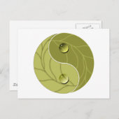 Yin Yang Natuur Briefkaart (Voorkant / Achterkant)
