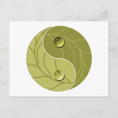 Yin Yang Natuur Briefkaart (Voorkant)