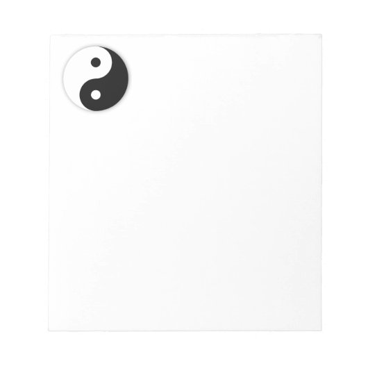 Yin Yang Notitieblok (Voorkant)