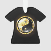 Yin Yang or sur noir (dos)